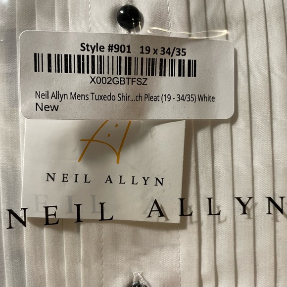 Neil Allyn 901 Tuxedo shirt - Picture 5 of 7
